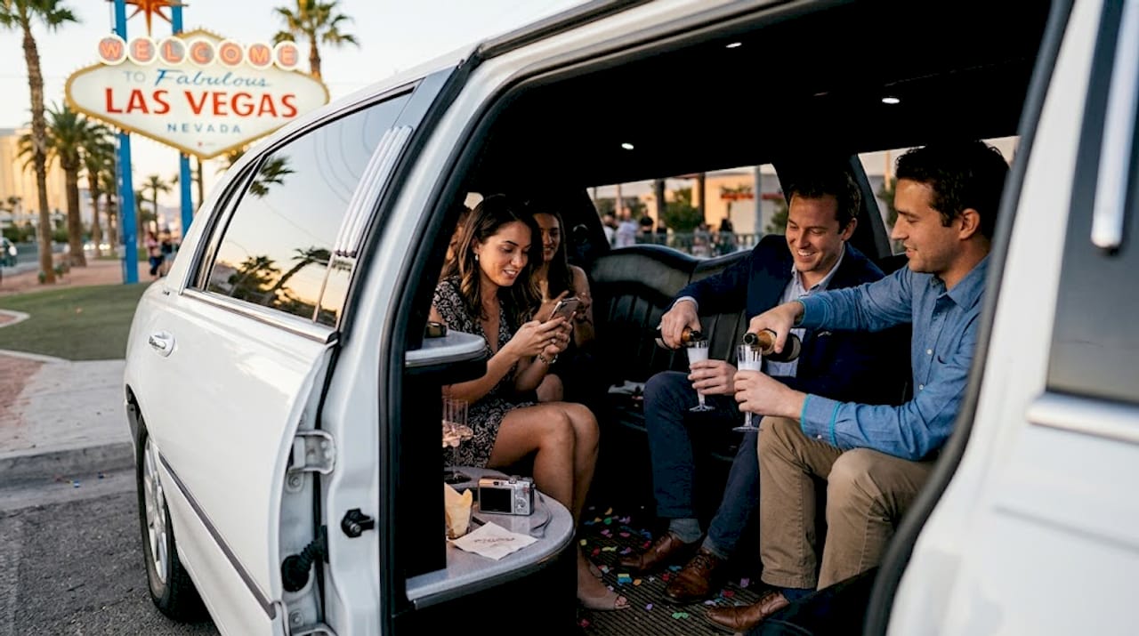 How to plan a luxury limo photoshoot for Vegas