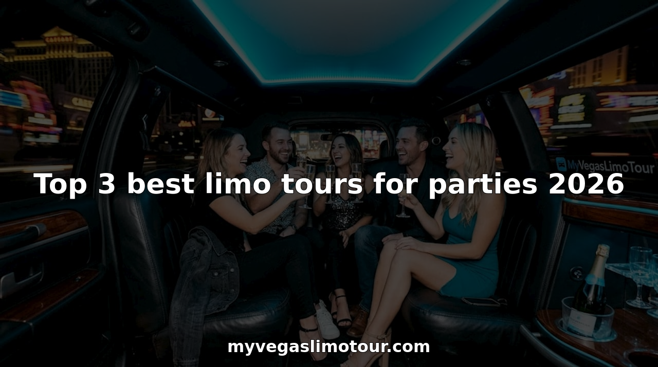 Top 3 best limo tours for parties 2026