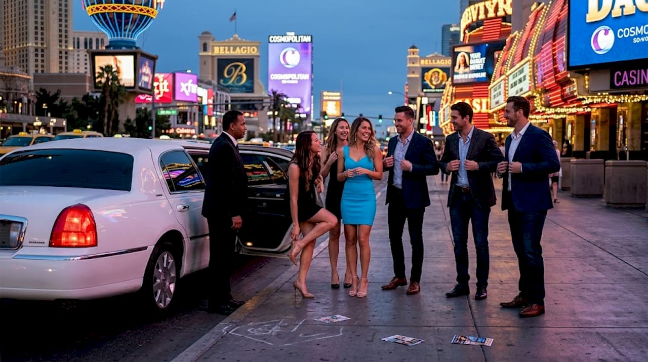 Private limo in Las Vegas for unforgettable celebrations