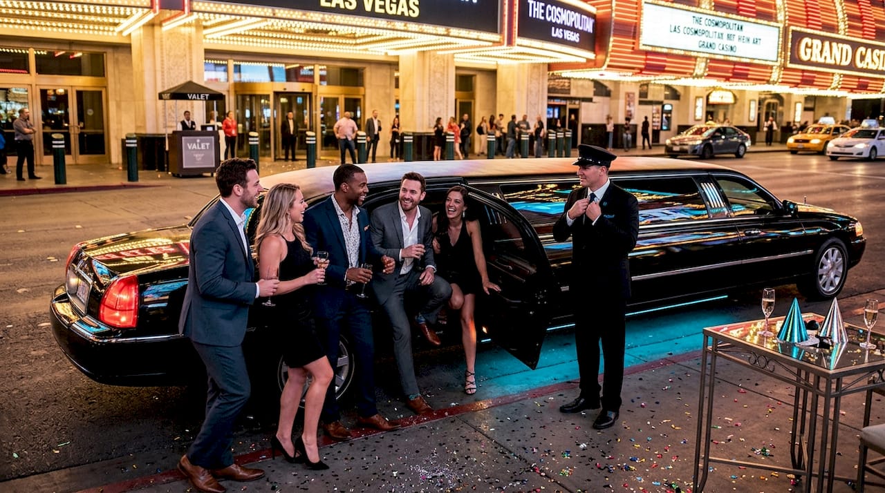How limos elevate every Las Vegas celebration