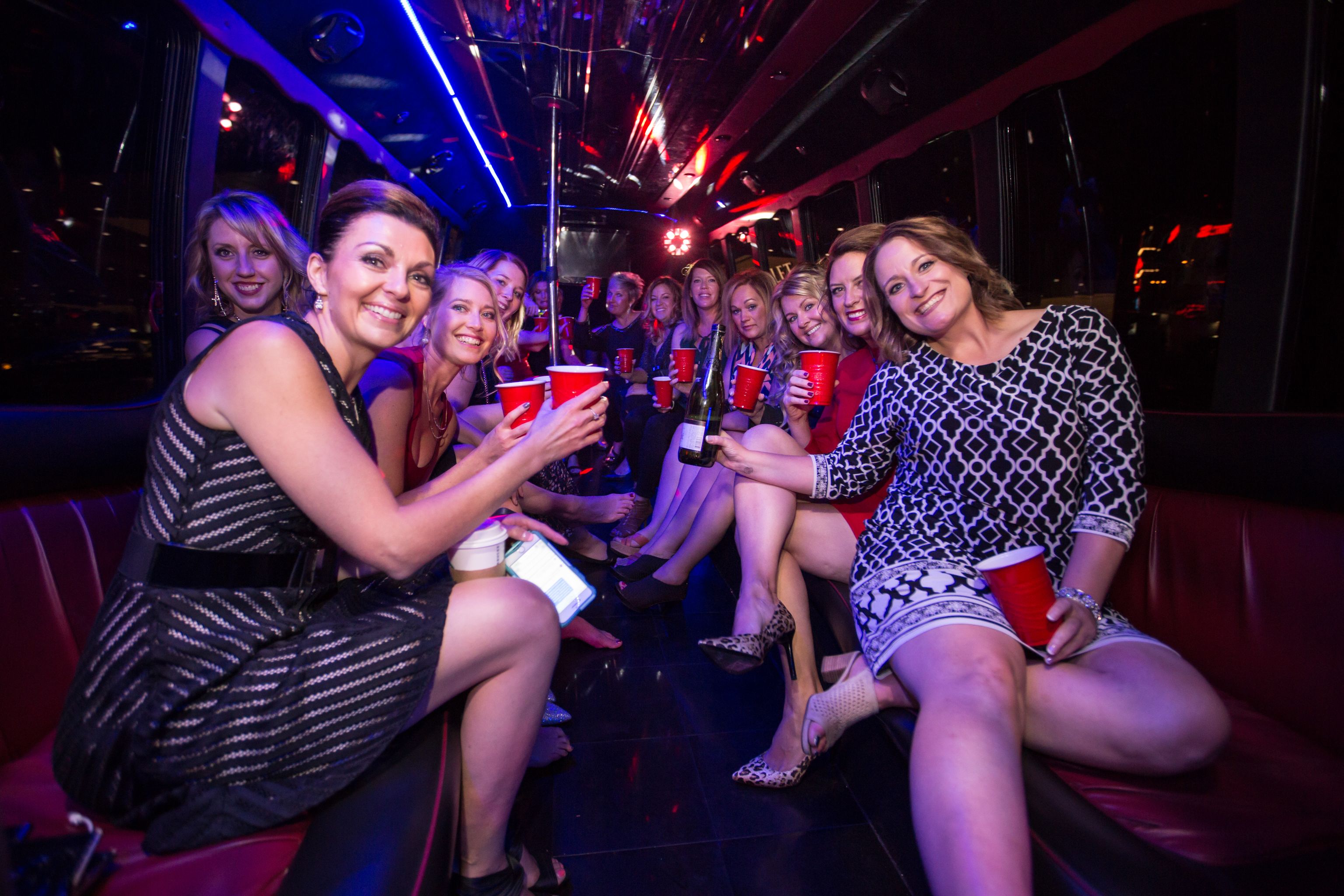 Las Vegas party bus tours: the ultimate group experience