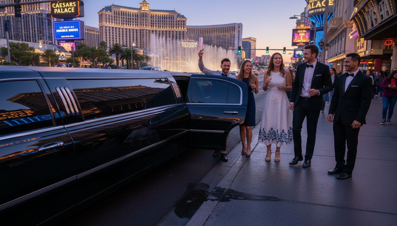 Why choose luxury limo tours for Vegas celebrations