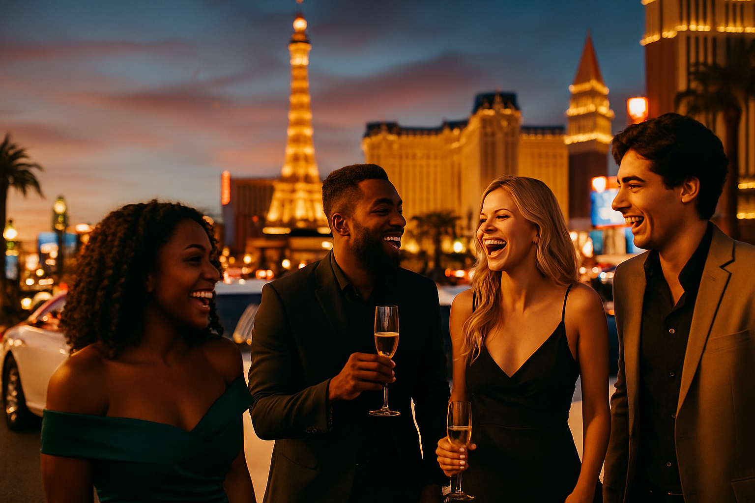 Las Vegas Strip at Night by Private Limo: The Insider's Guide to Seeing Every Iconic Landmark After Dark