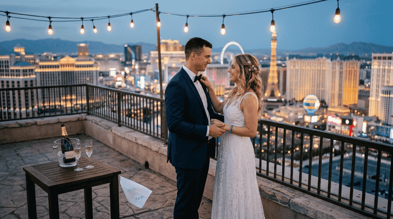 Photography’s role in Vegas elopements: intimacy and luxury