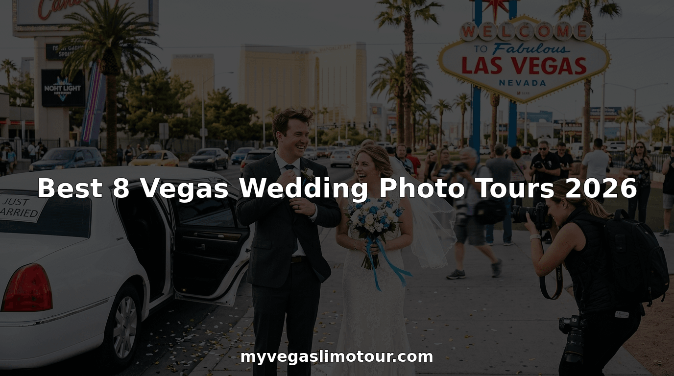 Best 8 Vegas Wedding Photo Tours 2026
