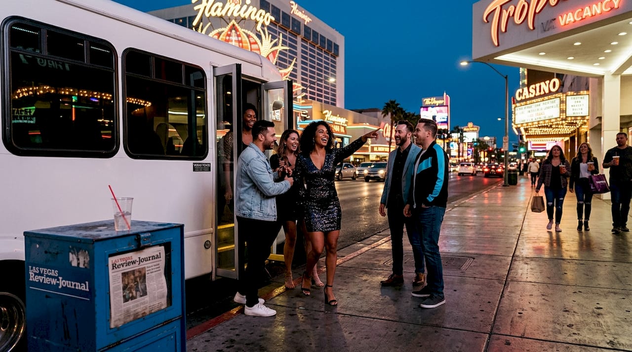 Premium group transport in Vegas for celebrations 2026