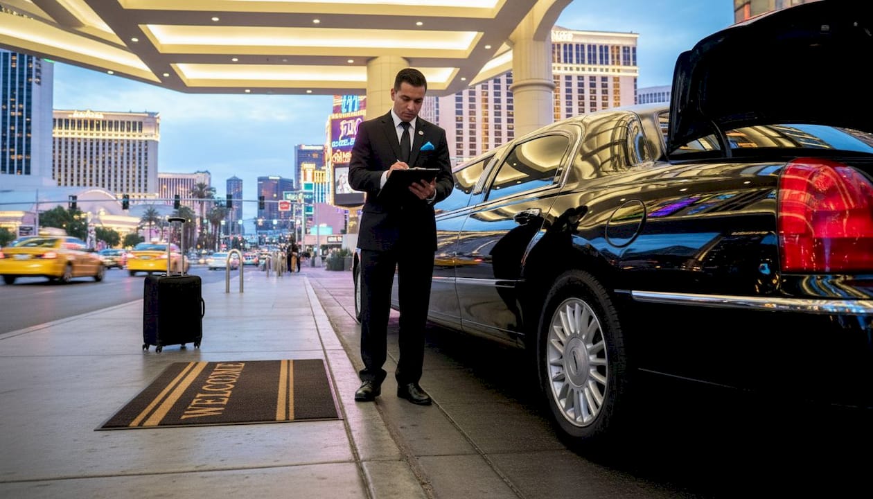 What defines a VIP limo experience in Las Vegas?