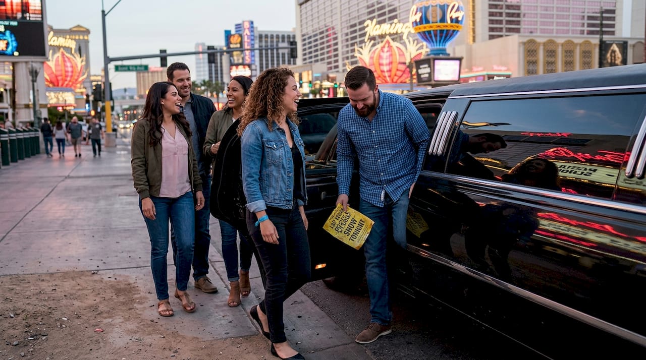 Plan a special Vegas event: luxury limo tour guide