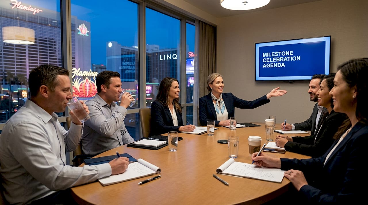 Why Celebrate Company Milestones in Las Vegas: Big Impact