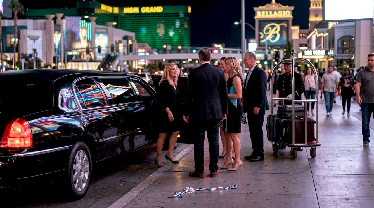 Luxury transport for unforgettable Vegas celebrations